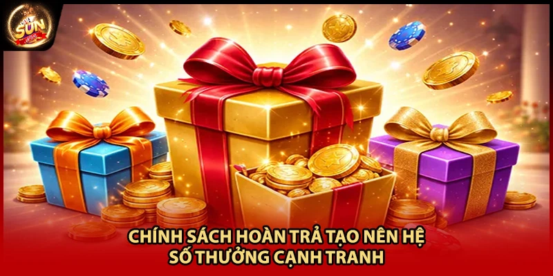 Chính sách hoàn trả tạo nên hệ số thưởng cạnh tranh