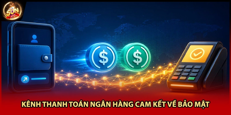Kênh thanh toán ngân hàng cam kết về bảo mật