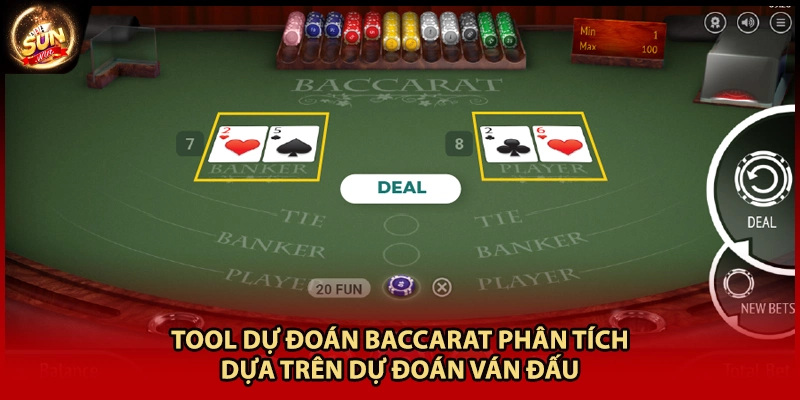 Tool dự đoán baccarat phân tích dựa trên dự đoán ván đấu