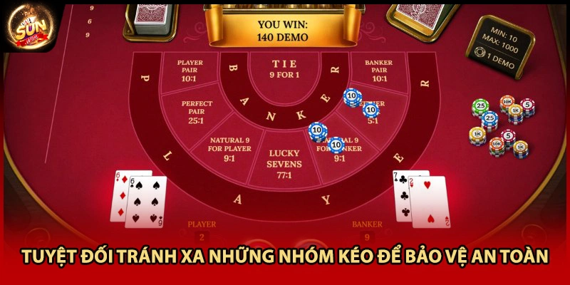 Tuyệt đối tránh xa những nhóm kéo để bảo vệ an toàn